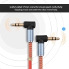 2 szt. Przewód audio stereo 1 m USB- typu C do mini jack 3,5 mmkątowy [22090000595]